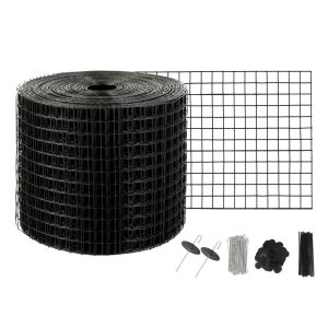 Solar Panel Bird Guard Critter Proof PVC Coated Wire Mesh Kit 6 Inch x 50 Ft