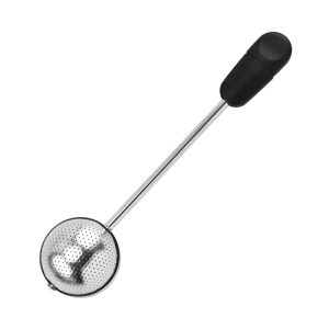 Stainless Steel Tea Infuser, Creative Rotating Spherical Tea Filter - Elegant Tea Set Accessory