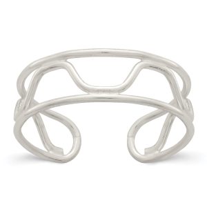 Sterling Silver Wave Toe Ring