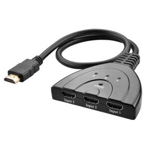 Switcher Pigtail HDMI Selector Switch Box for Multiple Devices
