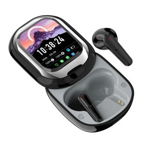 TouchSync Smart Earbuds with LED Screen and Wireless Control