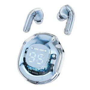 Wireless Bluetooth Headset with LED Power Display Experience Stereo Sound for Smartphones